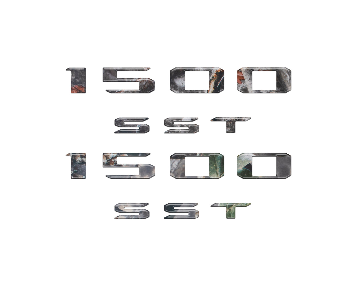Ram 1500 Hood Letter Overlays – Fits 2025–2026
