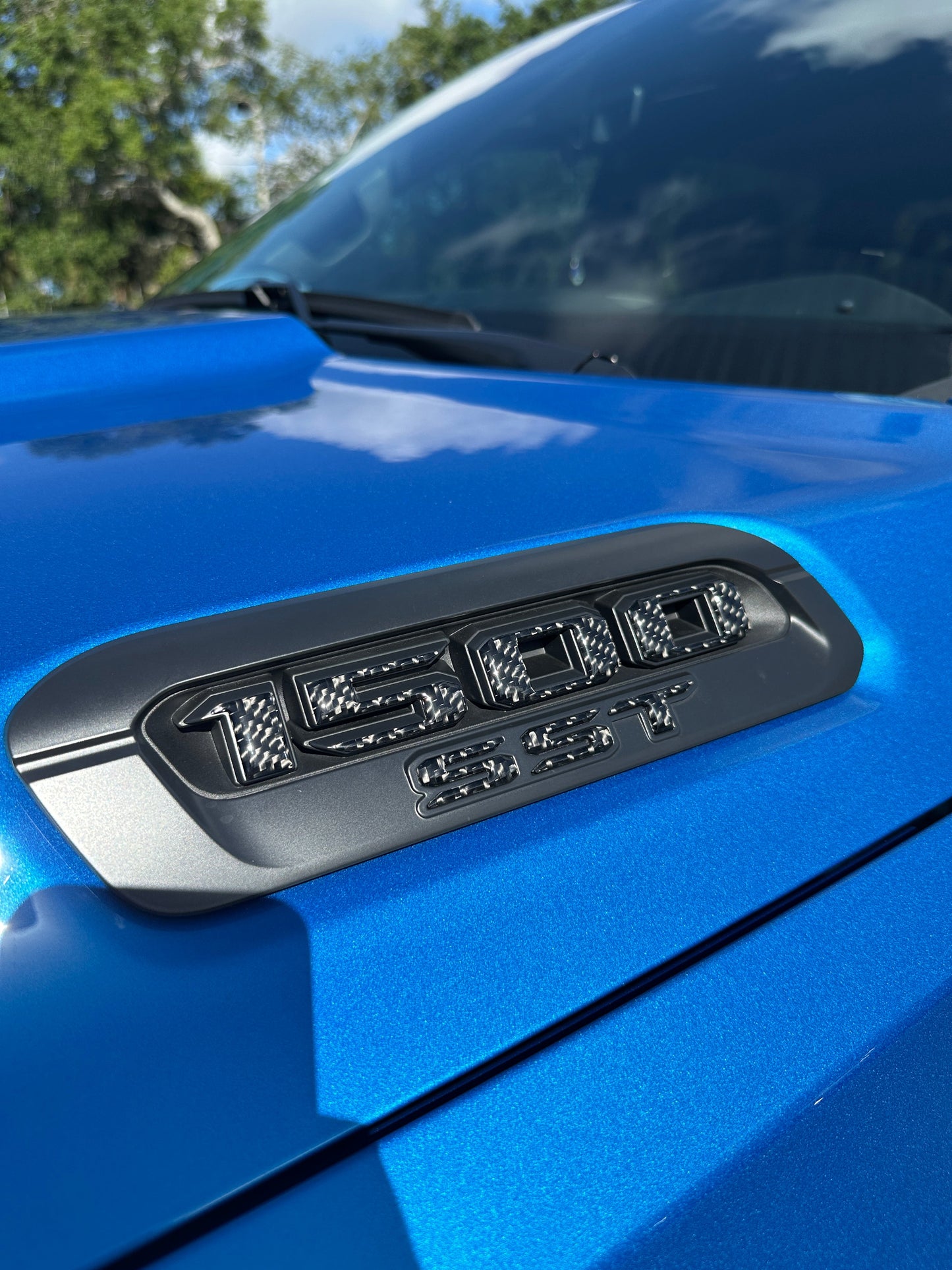 Ram 1500 Hood Letter Overlays – Fits 2025–2026