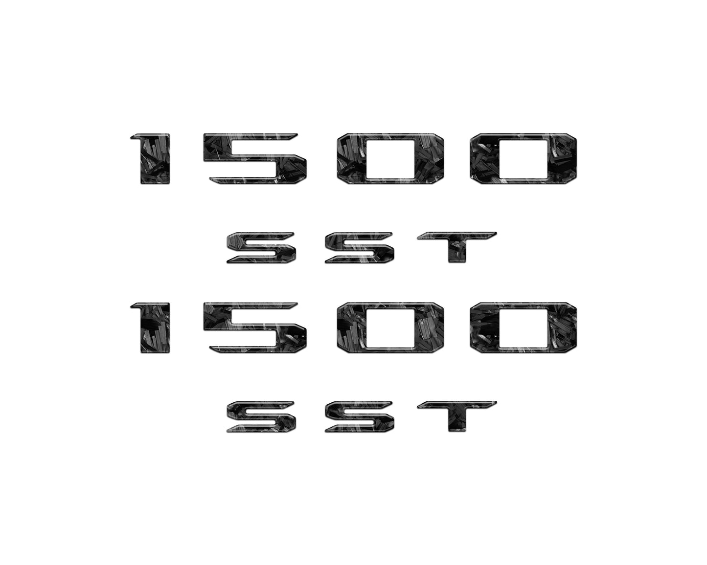 Ram 1500 Hood Letter Overlays – Fits 2025–2026