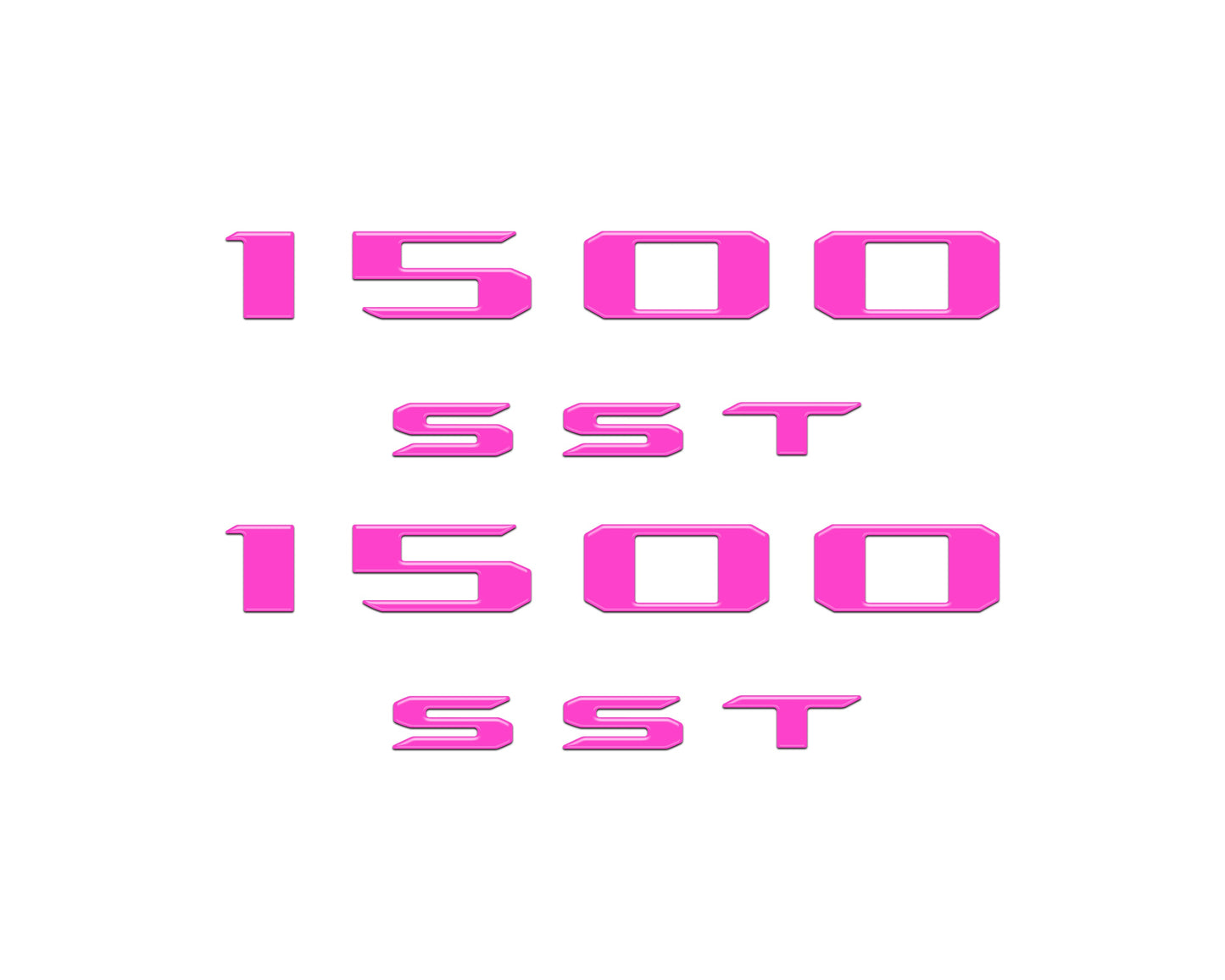 Ram 1500 Hood Letter Overlays – Fits 2025–2026