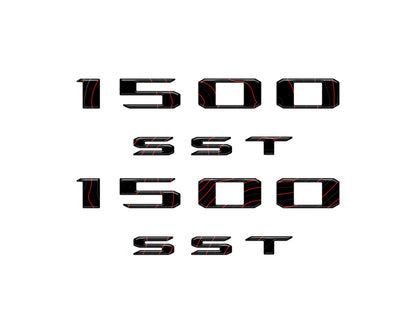 Ram 1500 Hood Letter Overlays – Fits 2025–2026