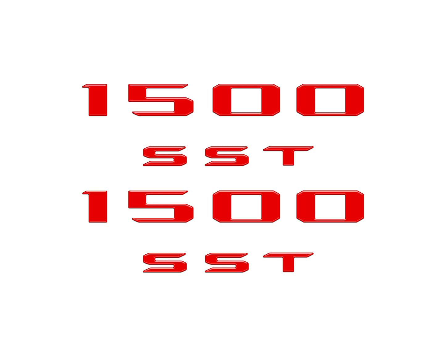 Ram 1500 Hood Letter Overlays – Fits 2025–2026