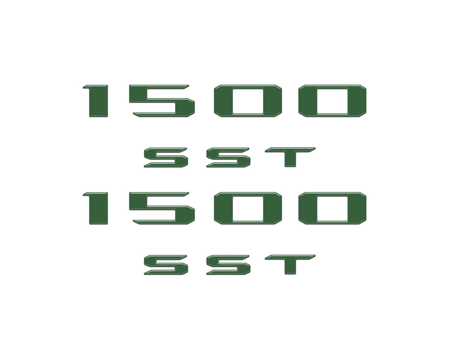 Ram 1500 Hood Letter Overlays – Fits 2025–2026