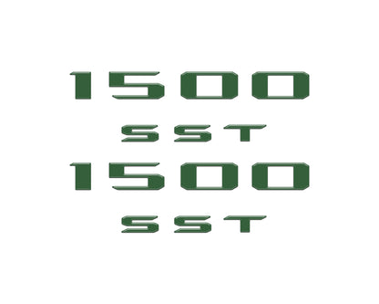 Ram 1500 Hood Letter Overlays – Fits 2025–2026