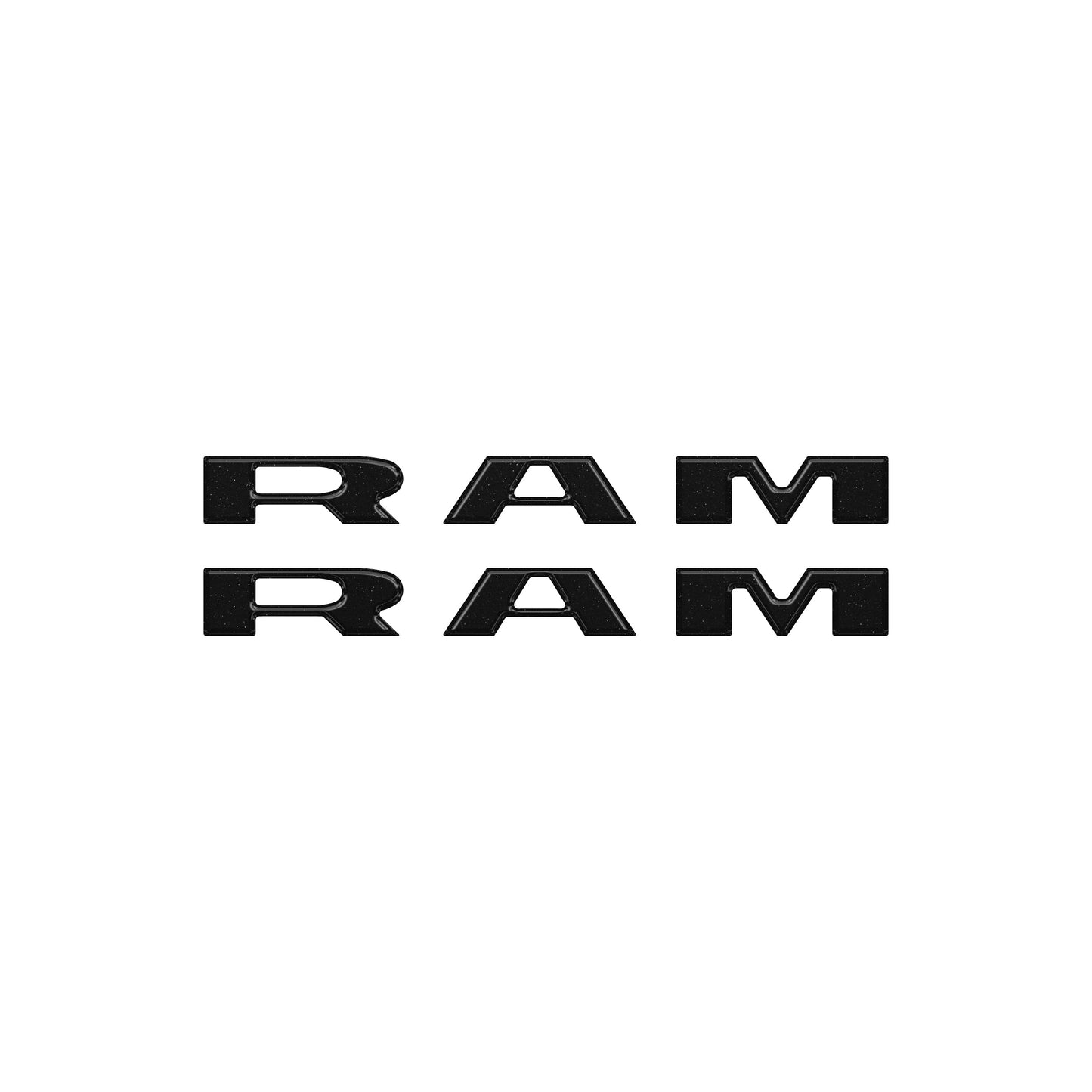 Ram 1500/2500/3500 Doorsill Plate Letter Overlays – Fits 2025–2026