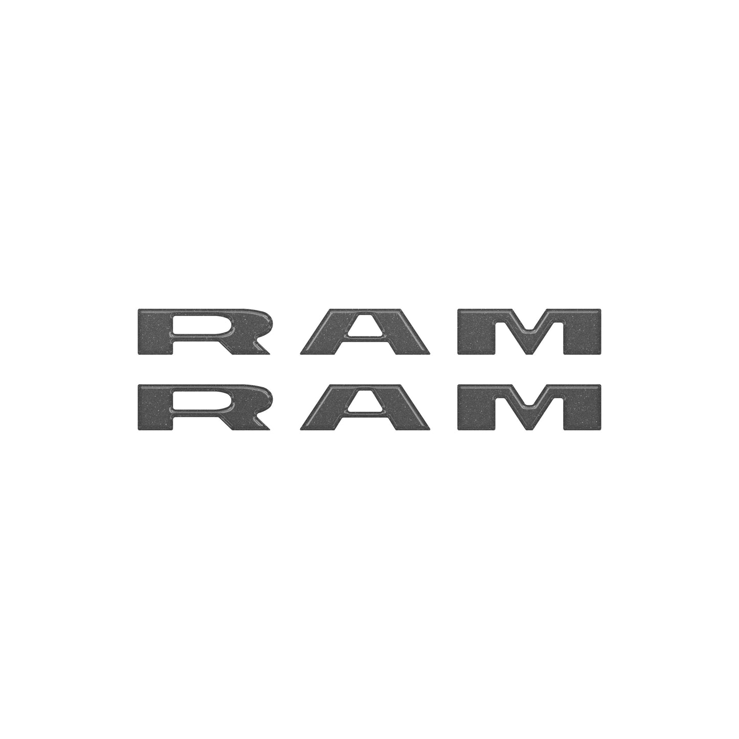 Ram 1500/2500/3500 Doorsill Plate Letter Overlays – Fits 2025–2026