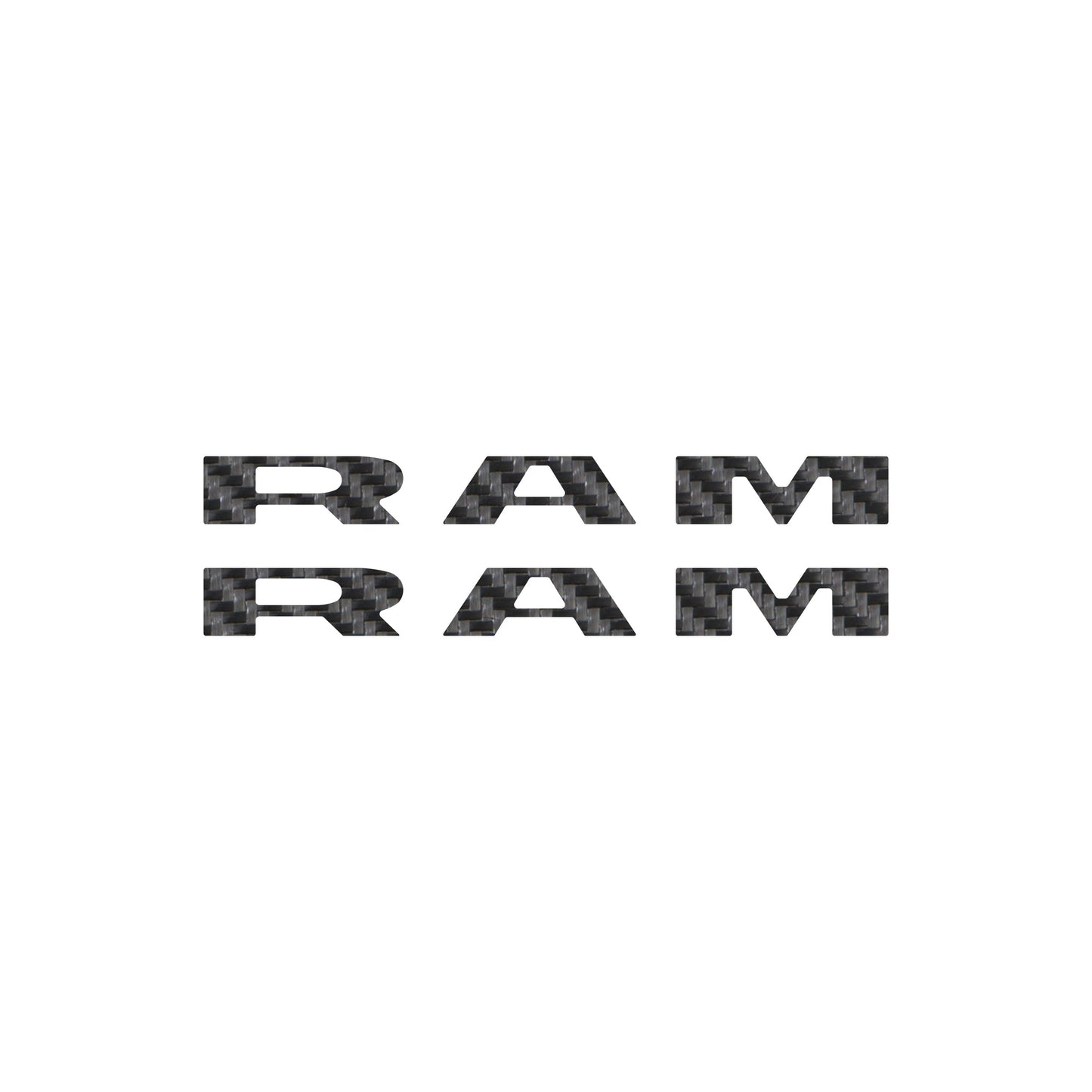 Ram 1500/2500/3500 Doorsill Plate Letter Overlays – Fits 2025–2026