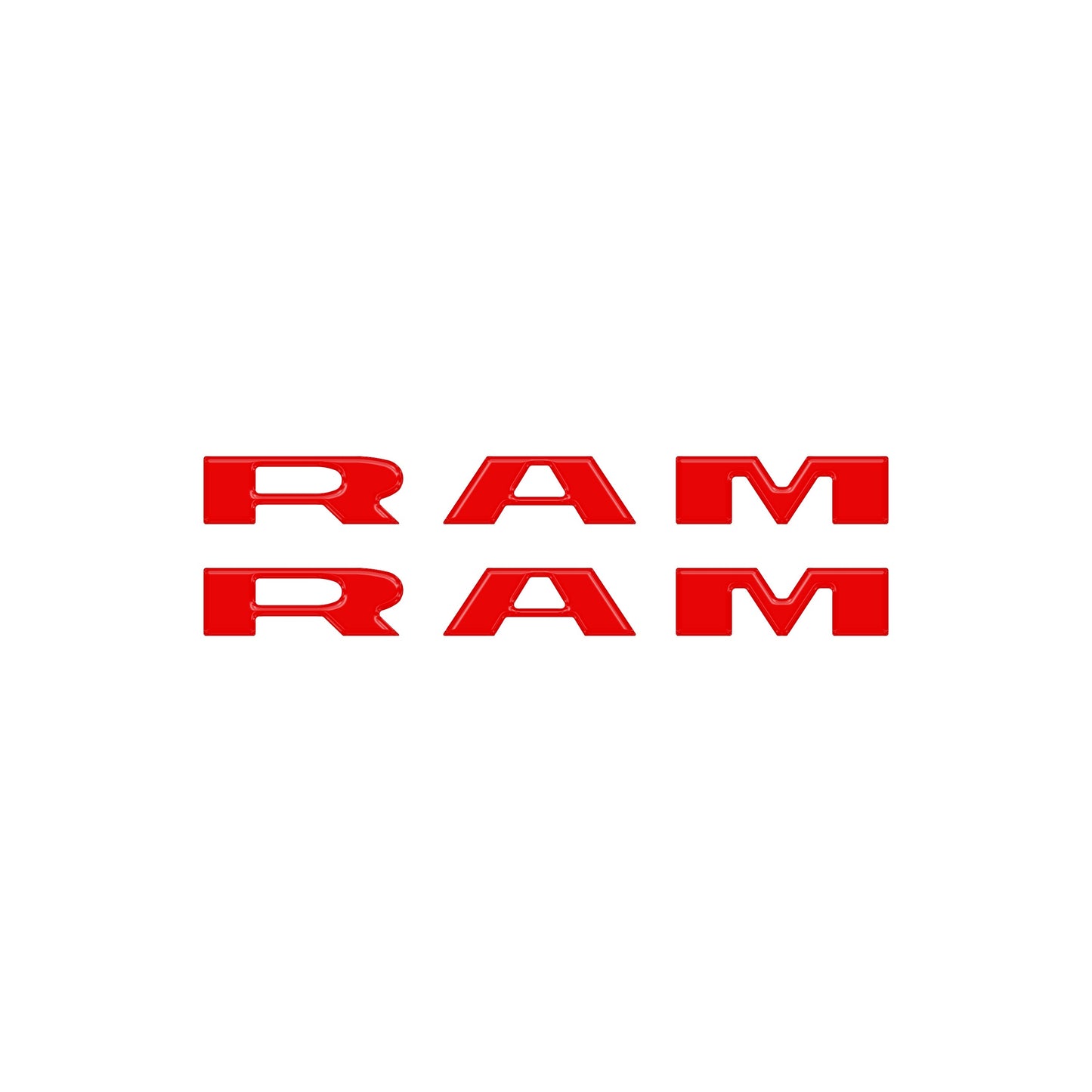 Ram 1500/2500/3500 Doorsill Plate Letter Overlays – Fits 2025–2026