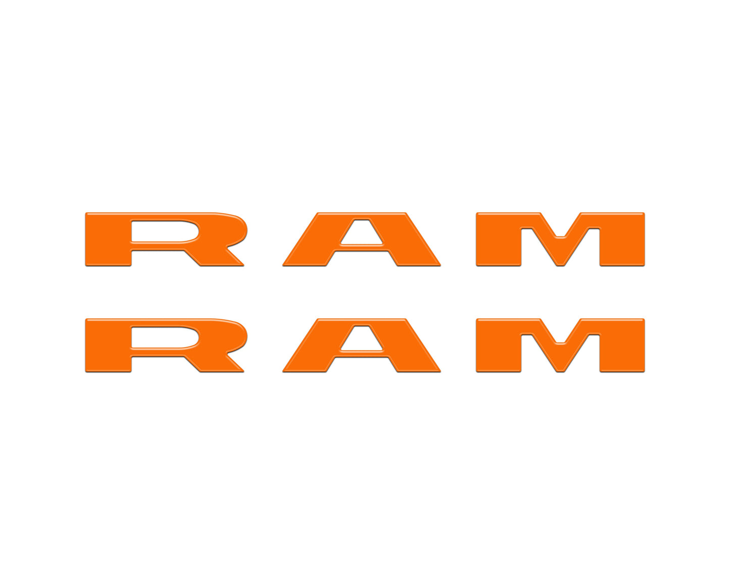 Ram 1500/2500/3500 Front Door Emblem Overlays – Fits 2025–2026