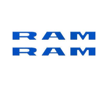 Ram 1500/2500/3500 Front Door Emblem Overlays – Fits 2025–2026