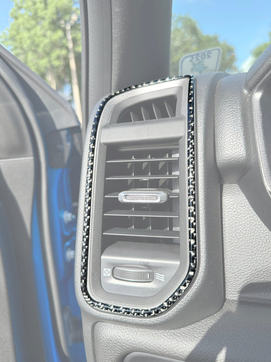 A.C. Vent Accent Trim Fits 2025-2026 Ram 1500/2500/3500