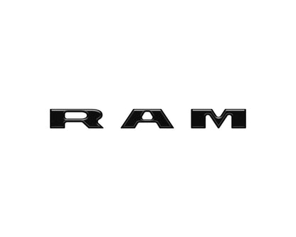 2025–2026 Ram 1500/2500/3500 Center Dash Letter Overlay Kit