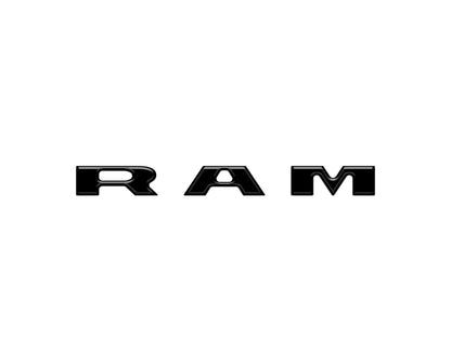 2025–2026 Ram 1500/2500/3500 Center Dash Letter Overlay Kit