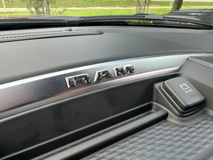 2025–2026 Ram 1500/2500/3500 Center Dash Letter Overlay Kit