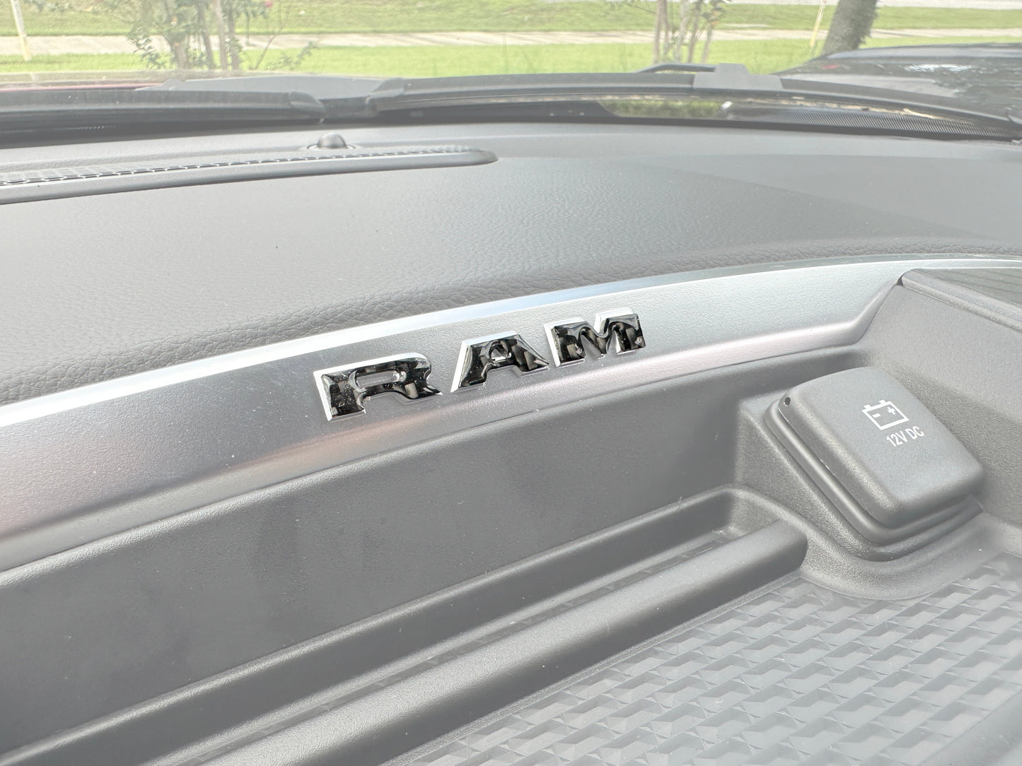 2025–2026 Ram 1500/2500/3500 Center Dash Letter Overlay Kit
