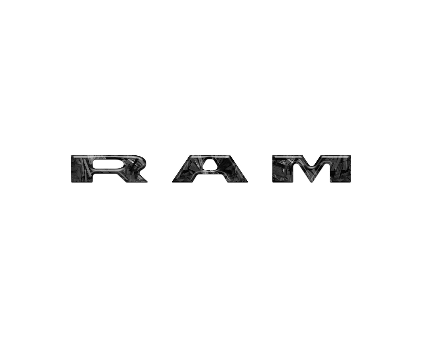 2025–2026 Ram 1500/2500/3500 Center Dash Letter Overlay Kit