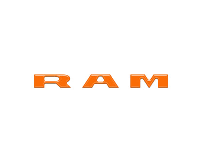 2025–2026 Ram 1500/2500/3500 Center Dash Letter Overlay Kit
