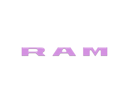 2025–2026 Ram 1500/2500/3500 Center Dash Letter Overlay Kit