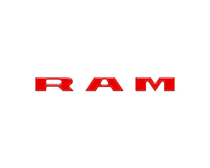 2025–2026 Ram 1500/2500/3500 Center Dash Letter Overlay Kit