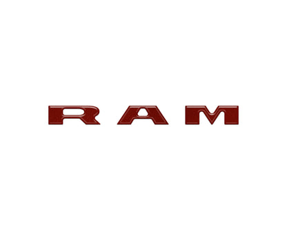 2025–2026 Ram 1500/2500/3500 Center Dash Letter Overlay Kit