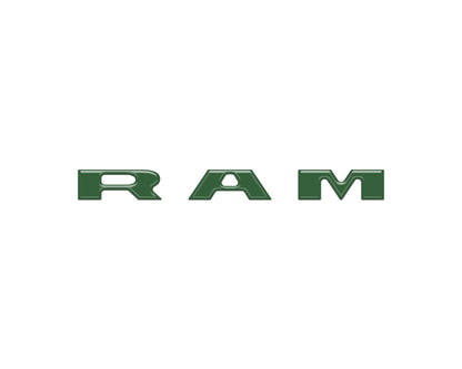 2025–2026 Ram 1500/2500/3500 Center Dash Letter Overlay Kit