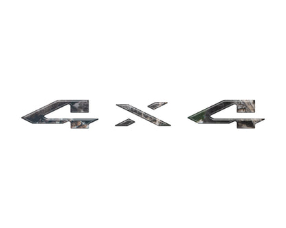 2025–2026 Ram 1500/2500/3500 4x4 Tailgate Emblem Overlay Kit