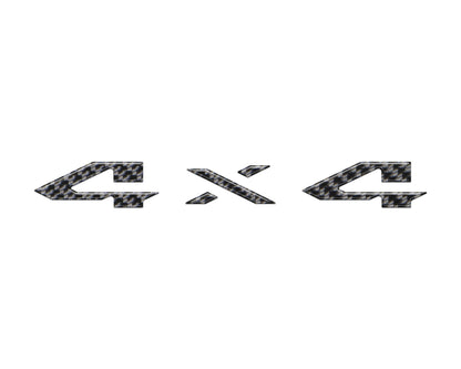 2025–2026 Ram 1500/2500/3500 4x4 Tailgate Emblem Overlay Kit