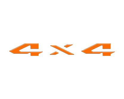 2025–2026 Ram 1500/2500/3500 4x4 Tailgate Emblem Overlay Kit