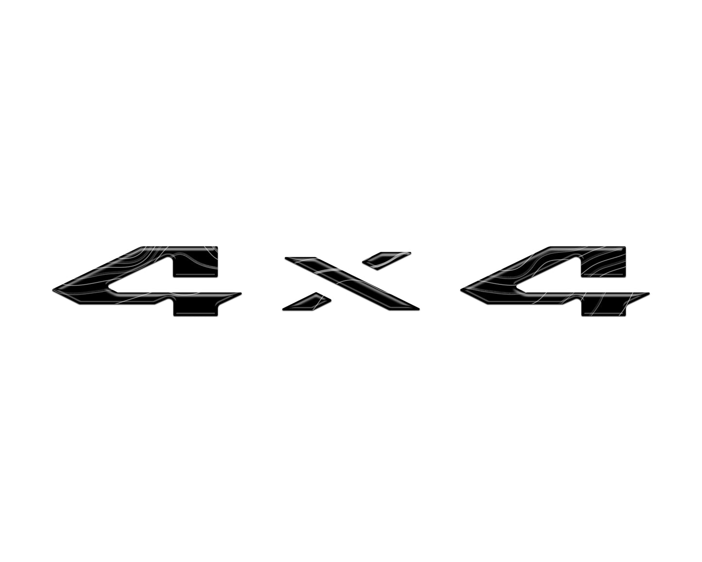 2025–2026 Ram 1500/2500/3500 4x4 Tailgate Emblem Overlay Kit