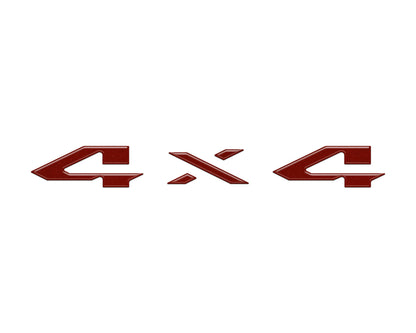 2025–2026 Ram 1500/2500/3500 4x4 Tailgate Emblem Overlay Kit