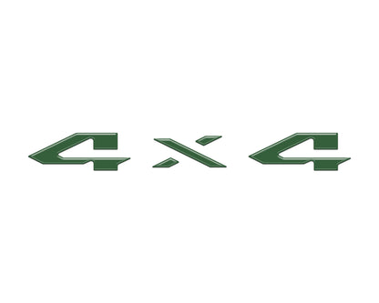 2025–2026 Ram 1500/2500/3500 4x4 Tailgate Emblem Overlay Kit