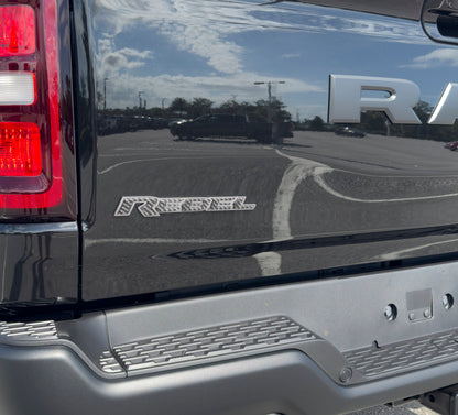 2025–2026 Ram 1500/2500/3500 Rebel Tailgate Emblem Insert Kit
