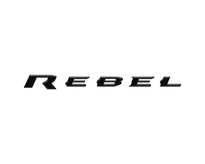 2025–2026 Ram 1500/2500/3500 Rebel Tailgate Emblem Insert Kit