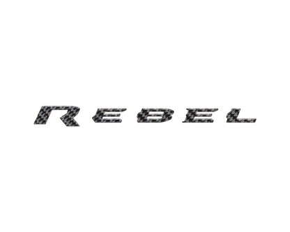2025–2026 Ram 1500/2500/3500 Rebel Tailgate Emblem Insert Kit