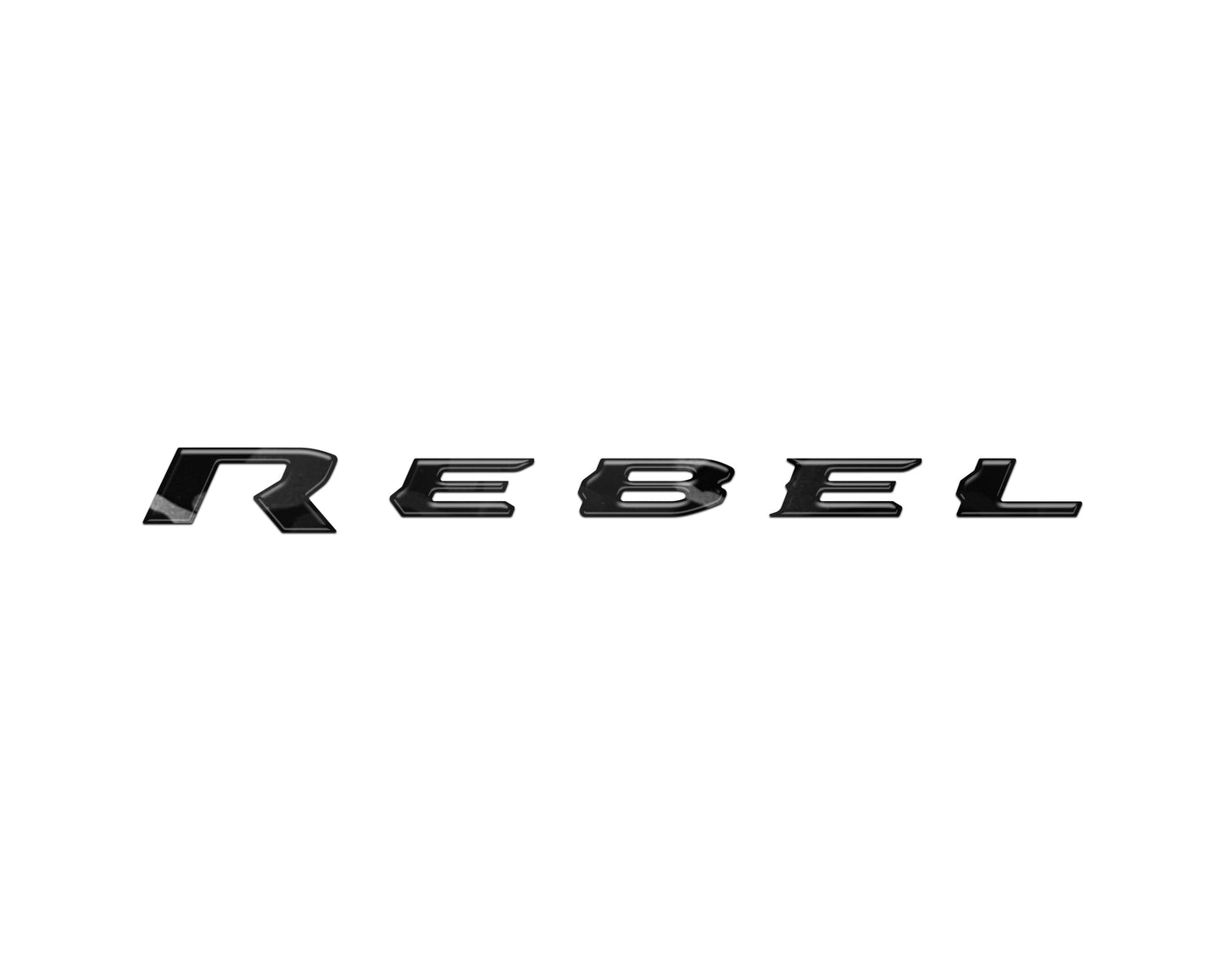 2025–2026 Ram 1500/2500/3500 Rebel Tailgate Emblem Insert Kit
