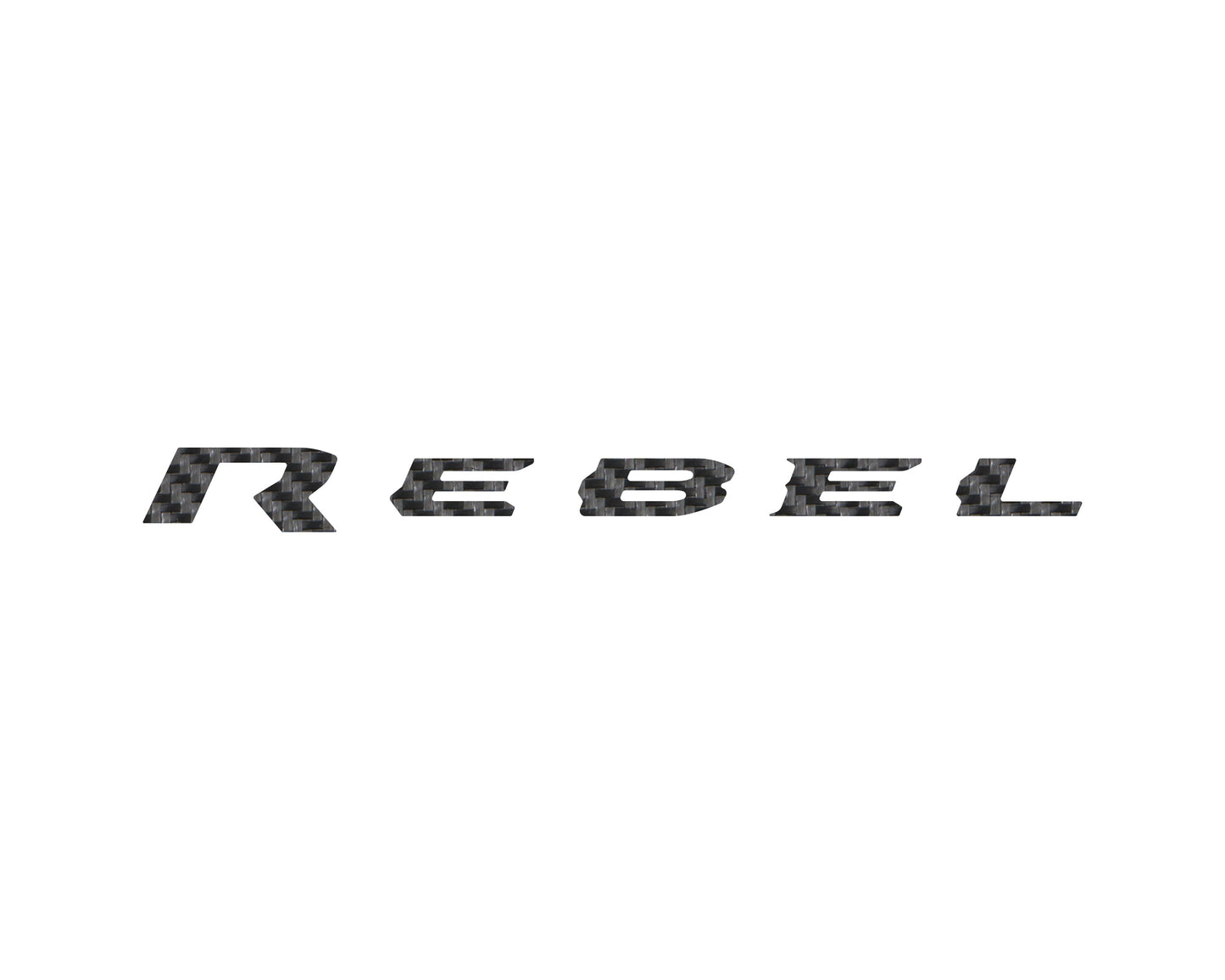 2025–2026 Ram 1500/2500/3500 Rebel Tailgate Emblem Insert Kit