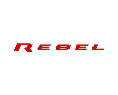 2025–2026 Ram 1500/2500/3500 Rebel Tailgate Emblem Insert Kit
