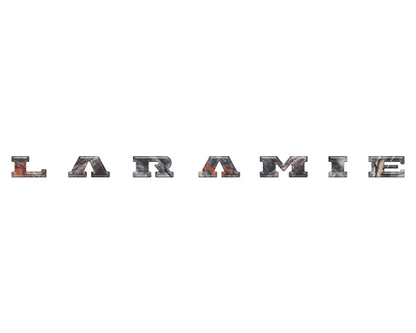 Laramie Tailgate Emblem Letter Inserts Fits 2025-2026 Ram 1500/2500/3500
