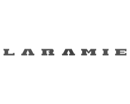 Laramie Tailgate Emblem Letter Inserts Fits 2025-2026 Ram 1500/2500/3500