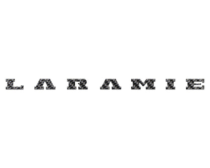 Laramie Tailgate Emblem Letter Inserts Fits 2025-2026 Ram 1500/2500/3500
