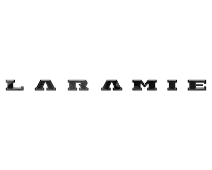 Laramie Tailgate Emblem Letter Inserts Fits 2025-2026 Ram 1500/2500/3500