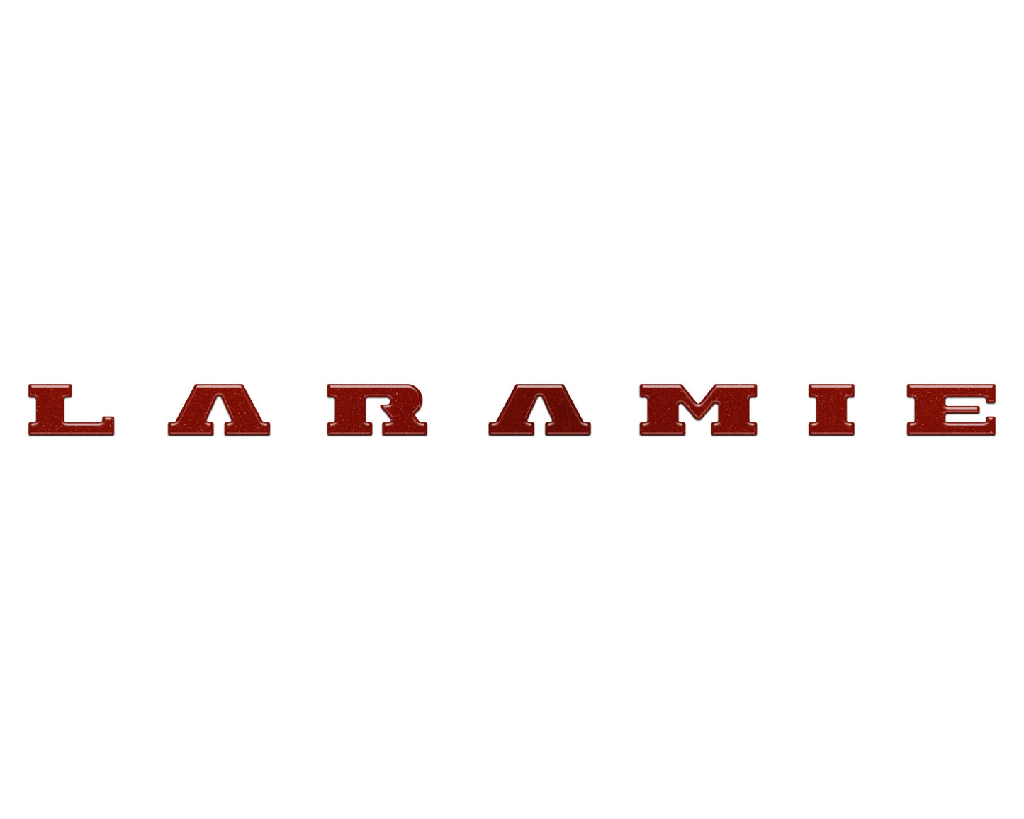 Laramie Tailgate Emblem Letter Inserts Fits 2025-2026 Ram 1500/2500/3500