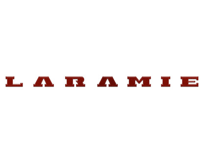 Laramie Tailgate Emblem Letter Inserts Fits 2025-2026 Ram 1500/2500/3500
