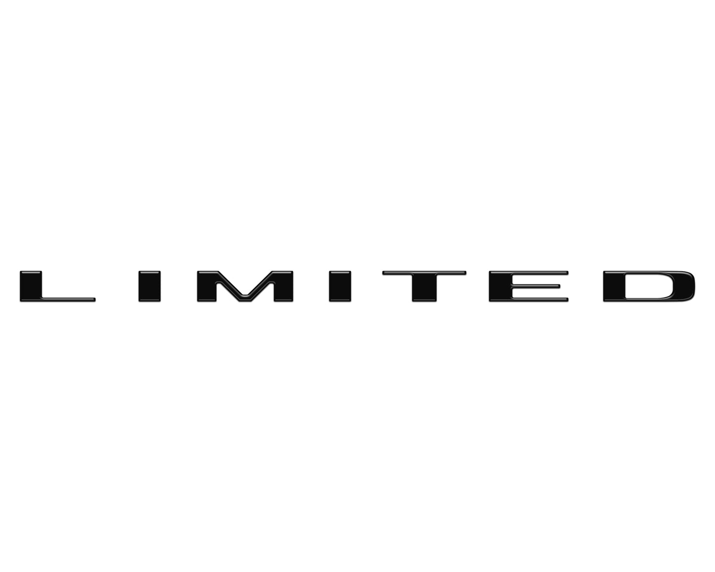 Ram 1500/2500/3500 Limited Tailgate Emblem Letter Overlays – Fits 2025–2026