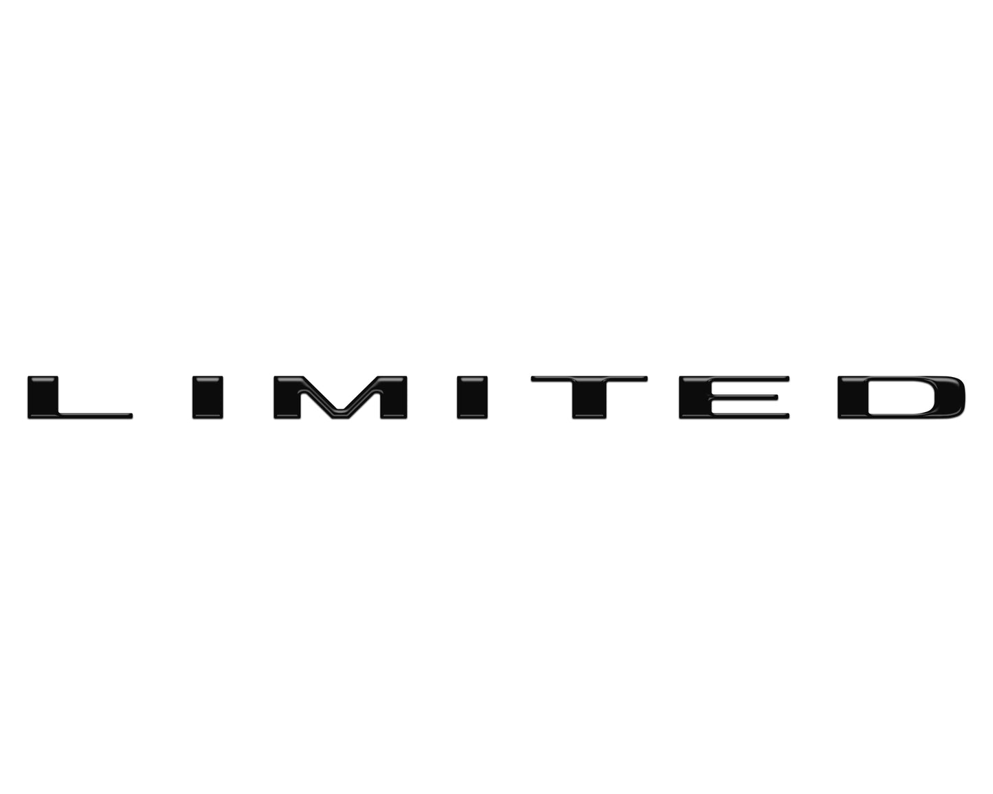 Ram 1500/2500/3500 Limited Tailgate Emblem Letter Overlays – Fits 2025–2026