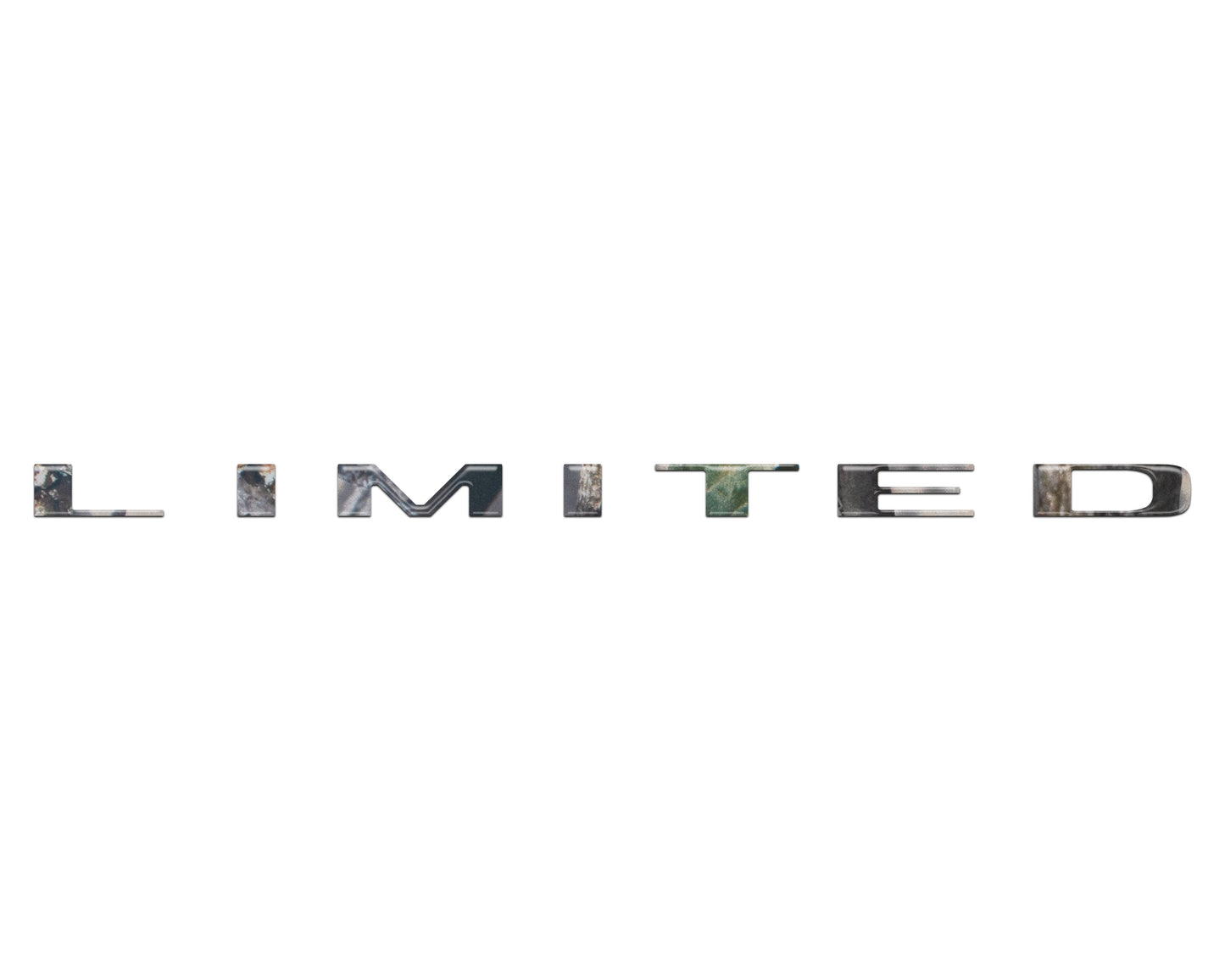 Ram 1500/2500/3500 Limited Tailgate Emblem Letter Overlays – Fits 2025–2026