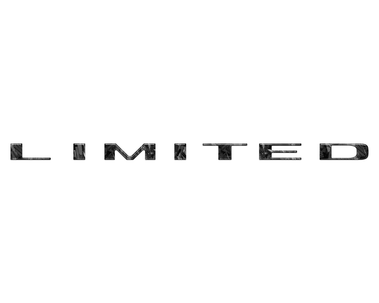 Ram 1500/2500/3500 Limited Tailgate Emblem Letter Overlays – Fits 2025–2026