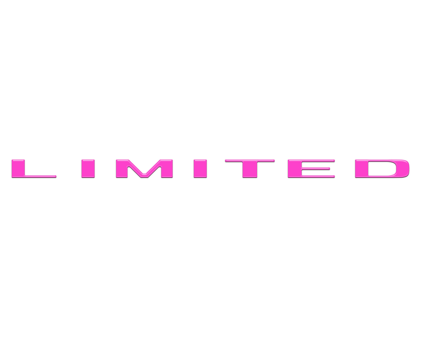 Ram 1500/2500/3500 Limited Tailgate Emblem Letter Overlays – Fits 2025–2026