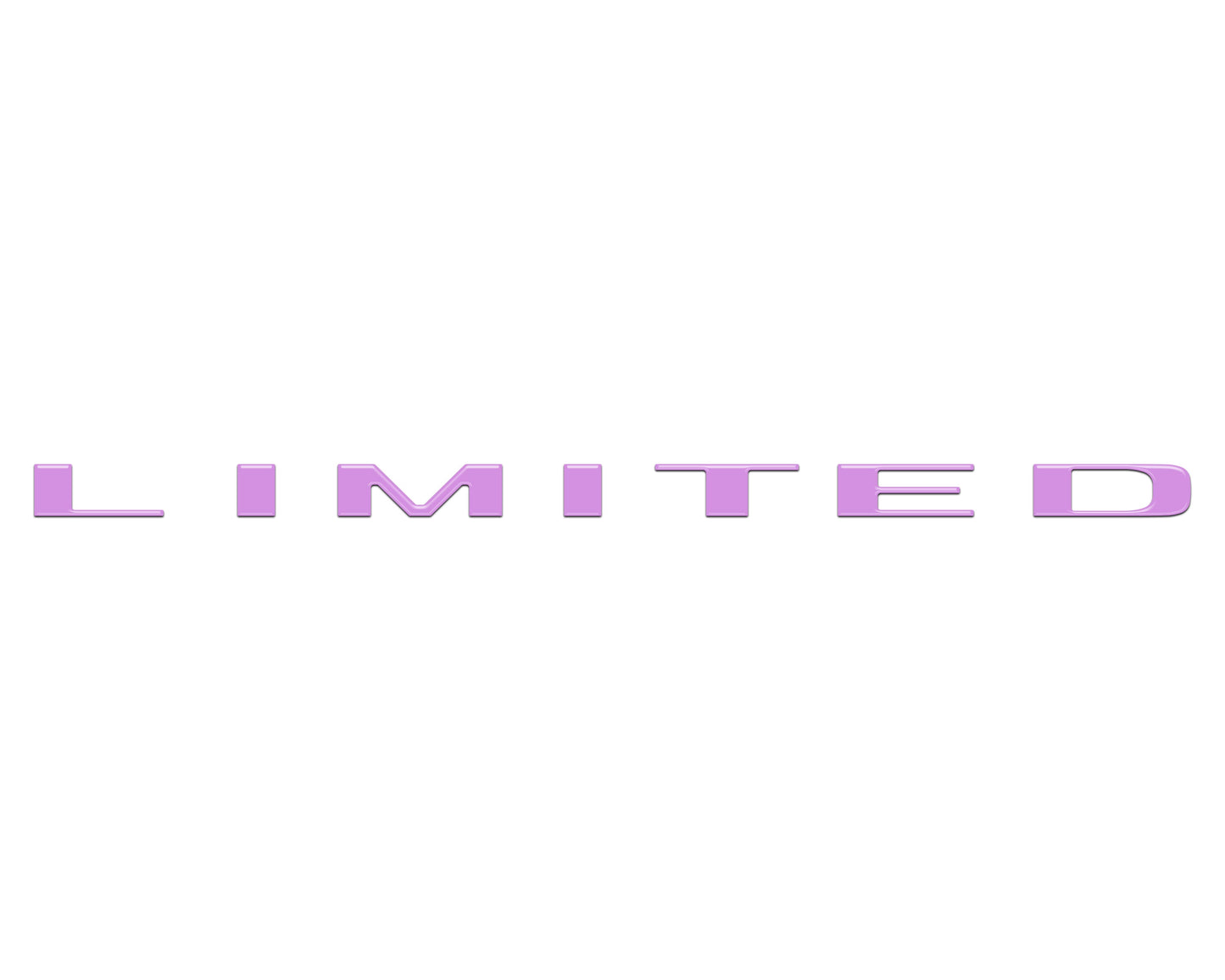 Ram 1500/2500/3500 Limited Tailgate Emblem Letter Overlays – Fits 2025–2026