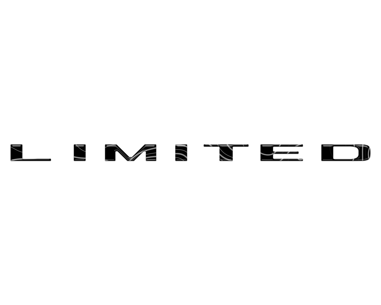 Ram 1500/2500/3500 Limited Tailgate Emblem Letter Overlays – Fits 2025–2026